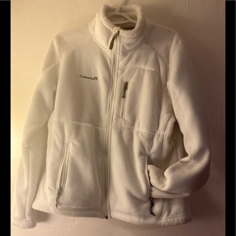🌸2 for $12. Great Jacket for warmth and best color.  Creamy Fleece inside.